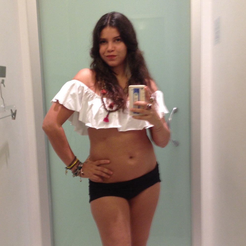 Over the shoulder High Rise Bikini Suit